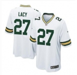 nike nfl jerseys green bay packers #27 lacy white[game]