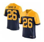 Men's Green Bay Packers #26 Darnell Savage Jr. Elite Navy Blue Alternate Football Jersey