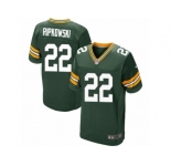 Men's Nike Green Bay Packers #22 Aaron Ripkowski Elite Green Team Color NFL Jersey