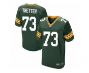 Men's Nike Green Bay Packers #73 JC Tretter Elite Green Team Color NFL Jersey