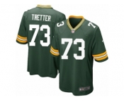 Men's Nike Green Bay Packers #73 JC Tretter Game Green Team Color NFL Jersey