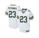Nike Green Bay Packers #23 Jaire Alexander White Men Stitched NFL Elite Jersey