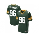 Nike Green Bay Packers #96 Muhammad Wilkerson Green Team Color Men Stitched NFL Elite Jersey