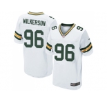 Nike Green Bay Packers #96 Muhammad Wilkerson White Men Stitched NFL Elite Jersey