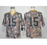 nike nfl jerseys green bay packers #15 bart starr camo[Elite]