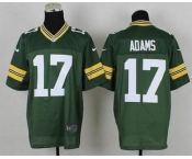 nike nfl jerseys green bay packers #17 adams green[Elite]