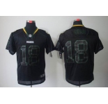 nike nfl jerseys green bay packers #18 cobb black[Elite lights out]