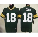 nike nfl jerseys green bay packers #18 cobb green[elite]