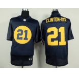 nike nfl jerseys green bay packers #21 clinton-dix blue[Elite][clinton-dix]