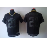 nike nfl jerseys green bay packers #21 woodson black[Elite lights out]