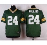 nike nfl jerseys green bay packers #24 rollins green[Elite]