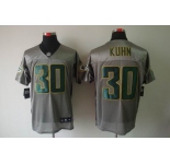 nike nfl jerseys green bay packers #30 john kuhn grey[Elite shadow]