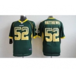 nike nfl jerseys green bay packers #52 clay matthews green[Elite drift fashion]