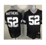 nike nfl jerseys green bay packers #52 matthews black[elite]