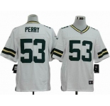 nike nfl jerseys green bay packers #53 perry white[Elite]