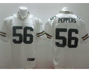 nike nfl jerseys green bay packers #56 peppers white[Elite][peppers]
