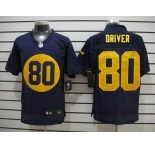nike nfl jerseys green bay packers #80 driver blue[Elite]