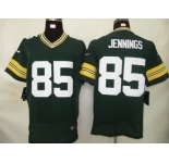 nike nfl jerseys green bay packers #85 jennings green[elite]
