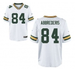 nike nfl jerseys green bay packers #87 abbrederis white[Elite][abbrederis]