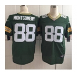 nike nfl jerseys green bay packers #88 montgomery green[Elite][montgomery]