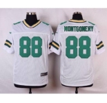 nike nfl jerseys green bay packers #88 montgomery white[Elite][montgomery]
