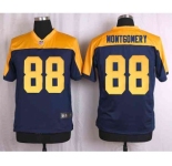 nike nfl jerseys green bay packers #88 montgomery yellow-blue[Elite][montgomery]