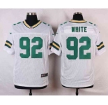 nike nfl jerseys green bay packers #92 white white[Elite]