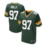 nike nfl jerseys green bay packers #97 jolly green[Elite]