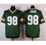 nike nfl jerseys green bay packers #98 guion green[Elite]