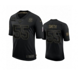 Green Bay Packers #55 Za'Darius Smith Black 2020 Salute to Service Limited Jersey
