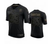 Green Bay Packers #69 David Bakhtiari Black 2020 Salute to Service Limited Jersey