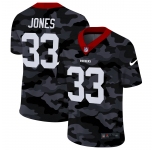 Men New Nike Green Bay Packers #33 Jones 2020 Nike Camo Salute to Service Limited Jersey