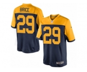 Men Nike Green Bay Packers #29 Kentrell Brice Limited Navy Blue Alternate NFL Jersey