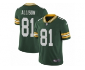 Men Nike Green Bay Packers #81 Geronimo Allison Green Team Color Vapor Untouchable Limited Player NFL Jersey