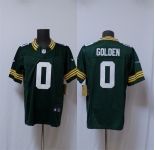 Men's Green Bay Packers #0 Matthew Golden Green Vapor 2025 F.U.S.E. Limited Football Stitched Jersey