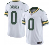 Men's Green Bay Packers #0 Matthew Golden White 2025 Vapor Untouchable Limited Football Stitched Jersey