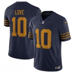 Men's Green Bay Packers #10 Jordan Love Navy The 1923 Classic Vapor F.U.S.E. Limited Football Stitched Jersey