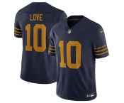 Men's Green Bay Packers #10 Jordan Love Navy The 1923 Classic Vapor F.U.S.E. Limited Football Stitched Jersey