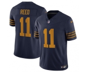Men's Green Bay Packers #11 Jayden Reed Navy The 1923 Classic Vapor F.U.S.E. Limited Football Stitched Jersey