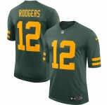 Men's Green Bay Packers #12 Aaron Rodgers Nike Green Alternate Vapor Limited Player Jersey