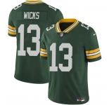 Men's Green Bay Packers #13 Dontayvion Wicks Green 2025 Vapor Untouchable Limited Football Stitched Jersey