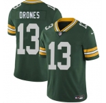 Men's Green Bay Packers #13 Kyron Drones Green 2026 Draft Vapor Untouchable Limited Football Stitched Jersey