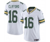 Men's Green Bay Packers #16 Sean Clifford White 2025 Vapor Untouchable Limited Football Stitched Jersey