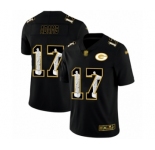 Men's Green Bay Packers #17 Davante Adams Limited Black Jesus Faith Limited Football Jersey
