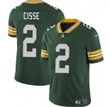 Men's Green Bay Packers #2 Brandon Cisse Green 2026 Vapor Untouchable Limited Football Stitched Jersey
