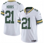 Men's Green Bay Packers #21 Nate Hobbs White 2025 Vapor Untouchable Limited Football Stitched Jersey