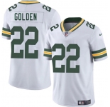 Men's Green Bay Packers #22 Matthew Golden White 2025 Vapor Untouchable Limited Football Stitched Jersey