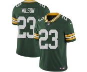 Men's Green Bay Packers #23 Emanuel Wilson Green 2025 Vapor Untouchable Limited Football Stitched Jersey
