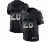 Men's Green Bay Packers #26 Darnell Savage Jr. Limited Black Smoke Fashion Limited Football Jersey