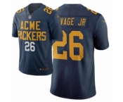 Men's Green Bay Packers #26 Darnell Savage Jr. Limited Navy Blue City Edition Football Jersey